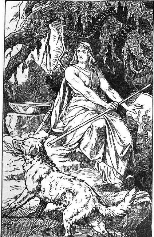 Hel - Norse god of the underworld